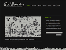 Tablet Screenshot of jimwoodring.com